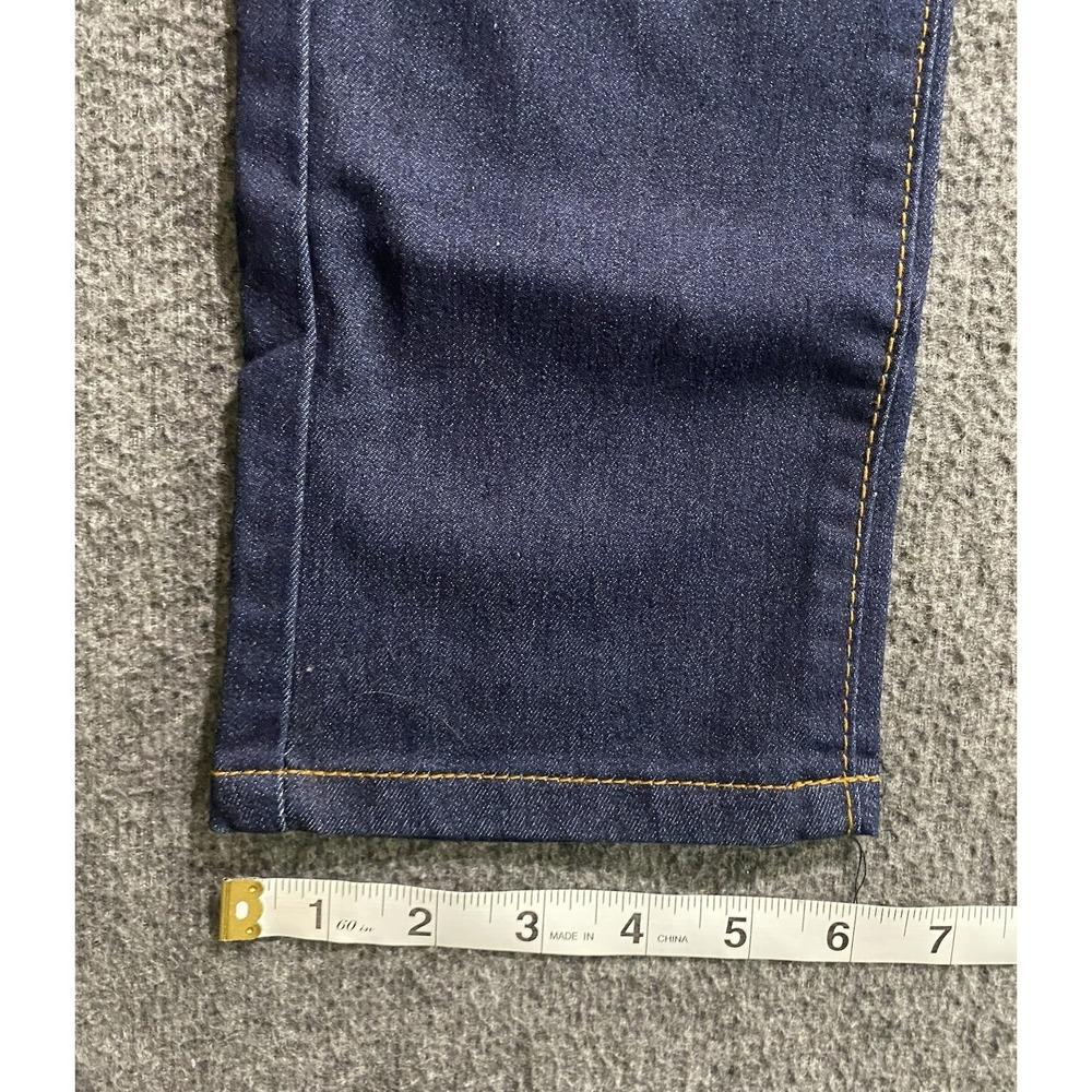 CHUNS FASHION DARK WASH BLUE DENIM SKINNY JEANS SIZE 32 - Picture 7 of 9